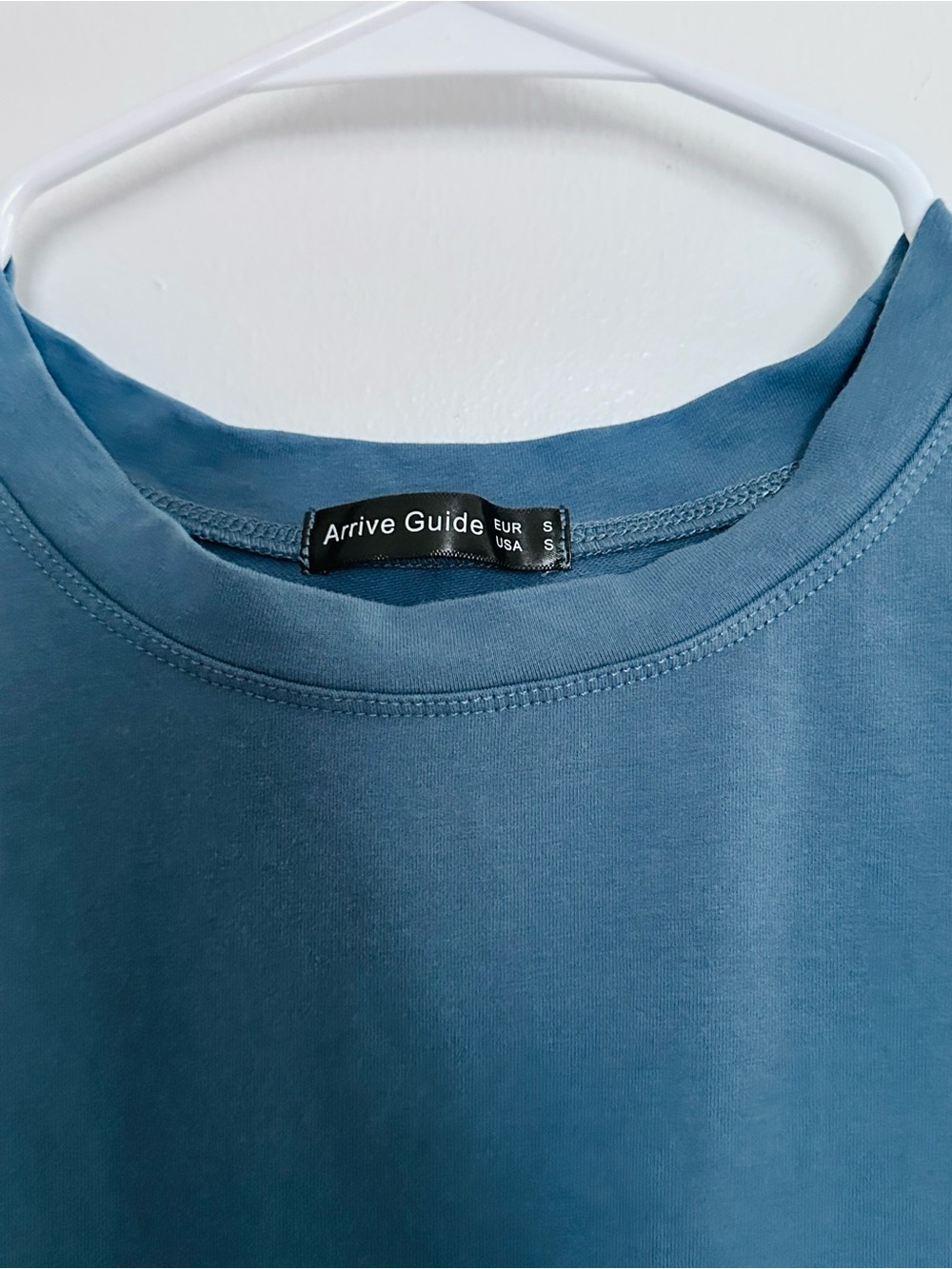 Arrive Guide Blue Crewneck Tee